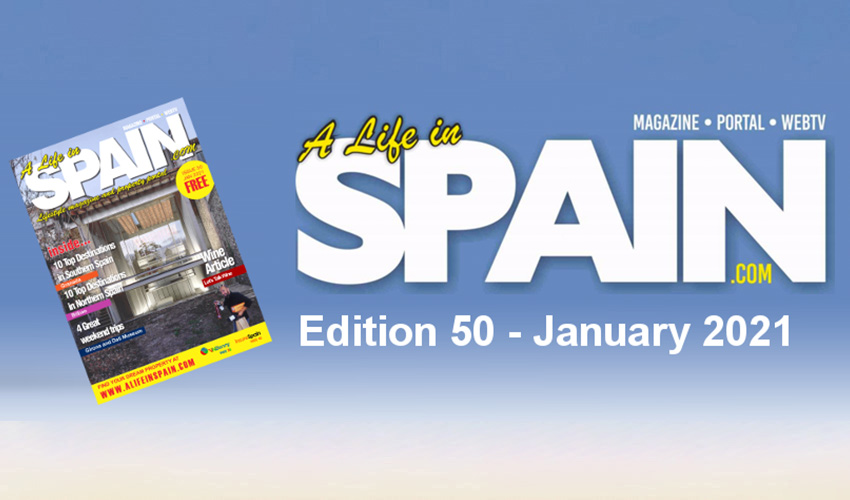 Blog Image for A life in Spain Property Magazine Edition 50 - January 2021 Property Scout Online