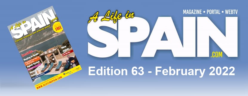 Blog Image for A life in Spain Property Magazine Edition 63 - February 2022 Property Scout Online